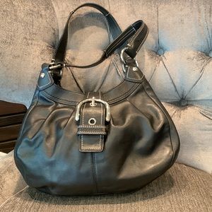 3-Pouch COACH Leather Purse